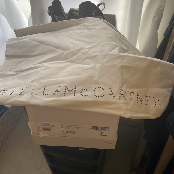 Stella McCartney ankle wrap canvas espadrille size 41 new with box and shoe bag - Picture 6 of 6